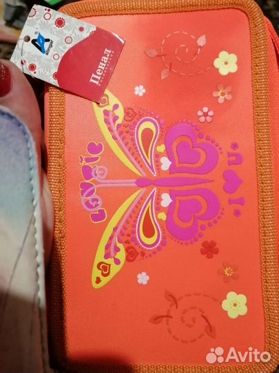 Пенал школьный новый