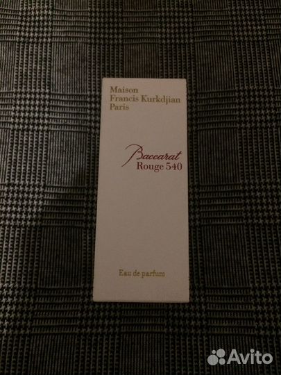 Maison Francis Kurkdjian Baccarat rouge 540