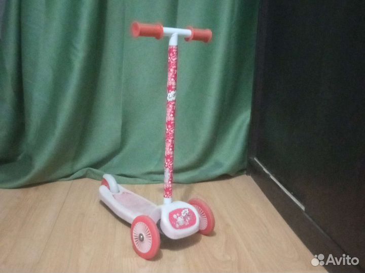 Самокат детский для девочки