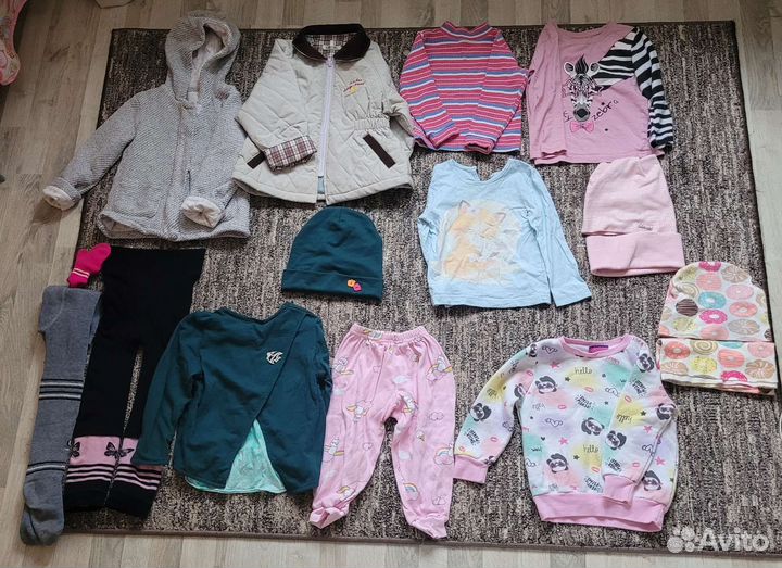 Вещи на девочку 2-3 года пакетом