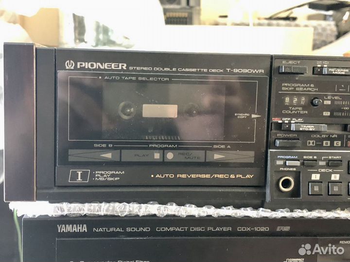 Кассетная дека Pioneer T-9090WR, паспорт оригинал купить в Анапе