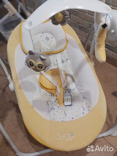 Детские электрокачели