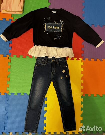 Пакет вещей на девочку 104-110