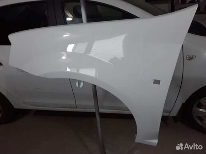 Крыло renault logan 1