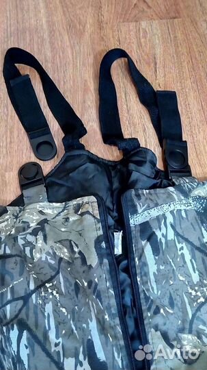 Брюки полукомбинезон утепленные охотничьи