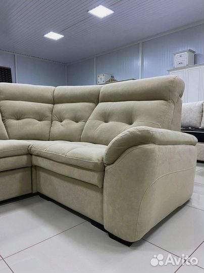 Большой п образный диван с гарантией