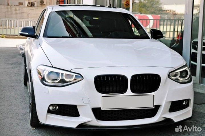 Сплиттер (юбка) переднего бампера BMW 1 (F20)