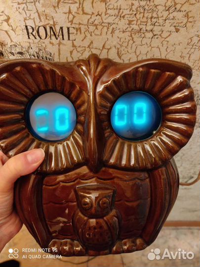 Часы сова СССР