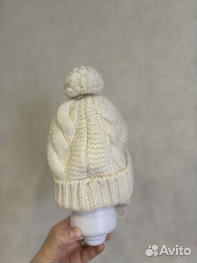 Зимняя шапка для девочки 44-46