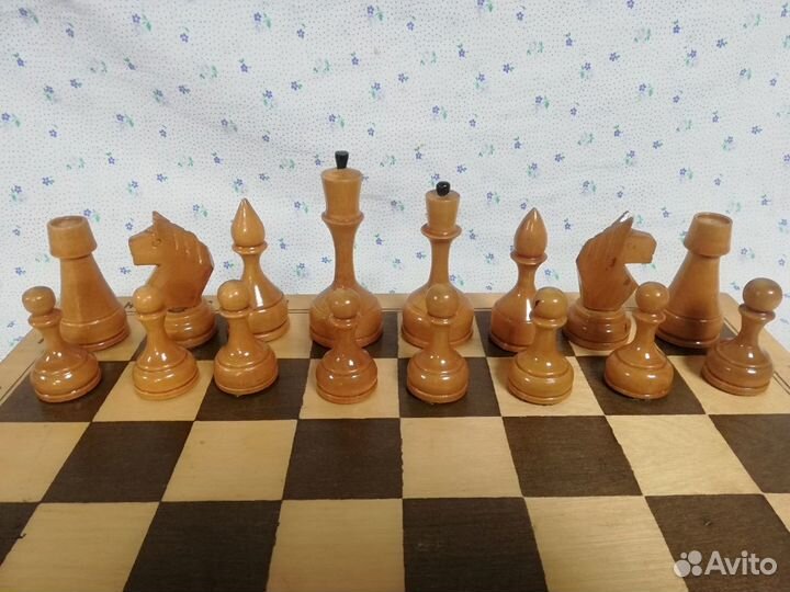 Шахматы турнирные СССР доска 40 см