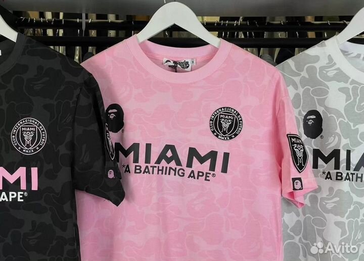 Футболка Bape Inter Miami