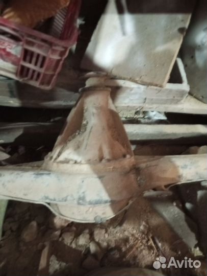 Задний мост нисан урван