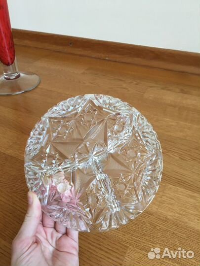 Менажница хрусталь