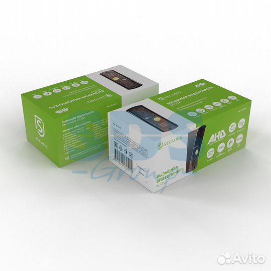 Вызывная видеопанель стандарта AHD (модель AC-312)