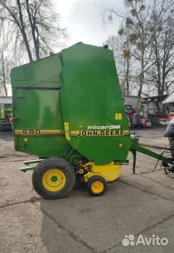 Пресс-подборщик John Deere 590, 1905