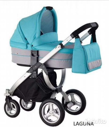 Коляска 2 в 1 roan TEO laguna
