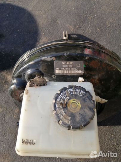 Вакуумный усилитель тормозов Опель Зафира b