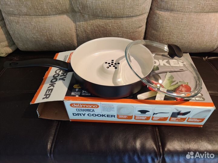 Сковорода-жароварка Delimano (Италия) д.26см