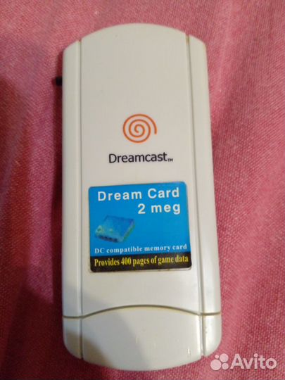 Dreamcast карта памяти 2 мб