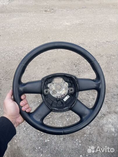 Руль с подушкой audi a4 a5 a6 четырехспицевый