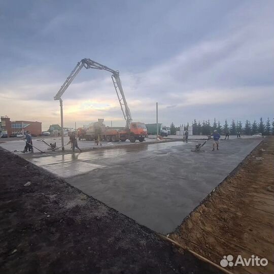 Бетон с доставкой в миксерах