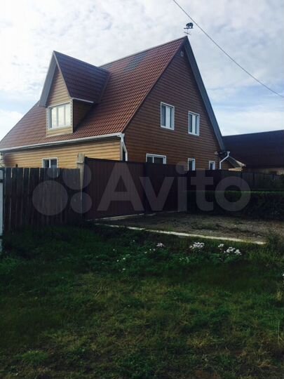 Коттедж 185 м² на участке 10 сот.