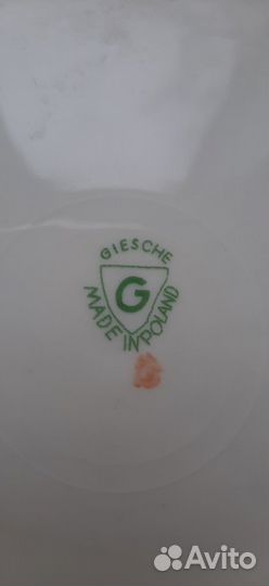 Тарелка и Селёдочница польша giesche