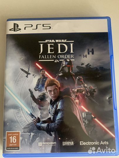 Игра для приставки PS 5. jedi fallen order