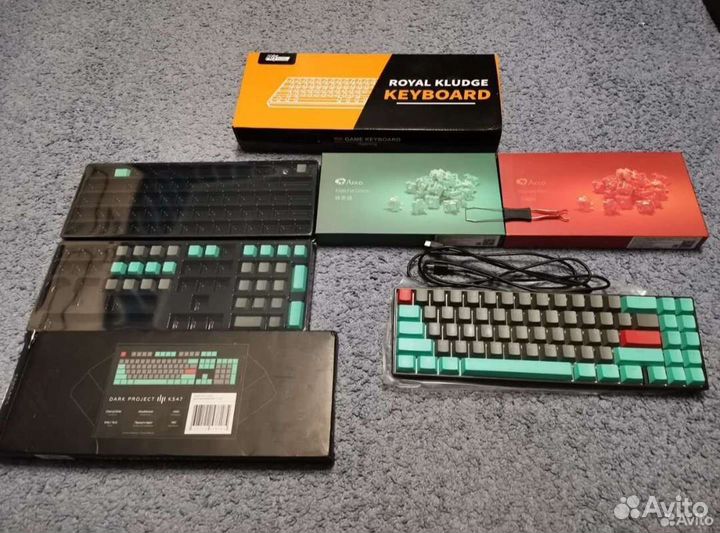 Игровая беспроводная HotSwap клавиатура RK 71