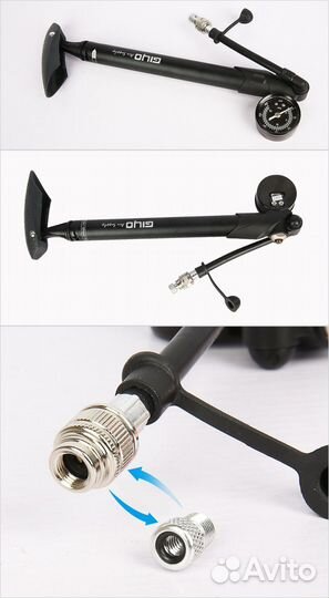 Насос велосипедный Giyo GS-41 300psi