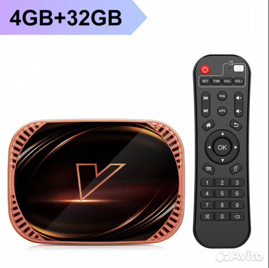 TV приставка smart tv box Vontar x4
