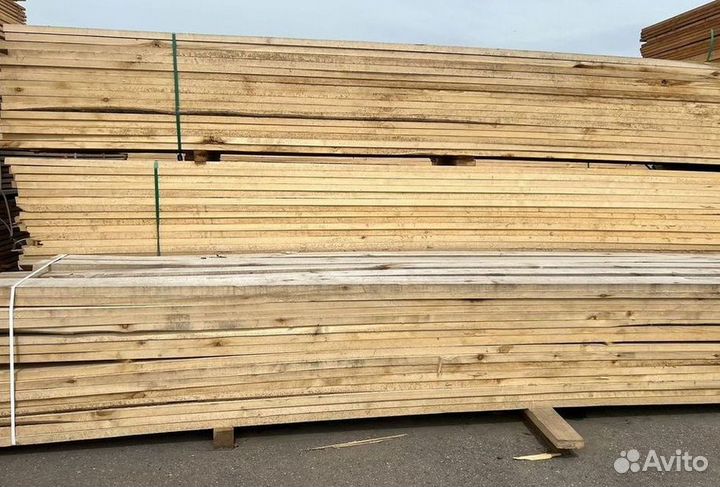 Брус обрезной 100х100х6000мм от производителя