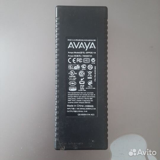 POE инжектор Avaya sppoe-1A