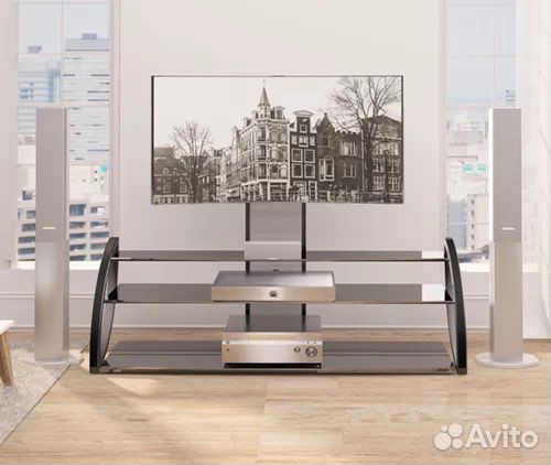 Подставка под тв с кронштейном mart каскад 85