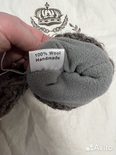 Детские варежки из шерсти