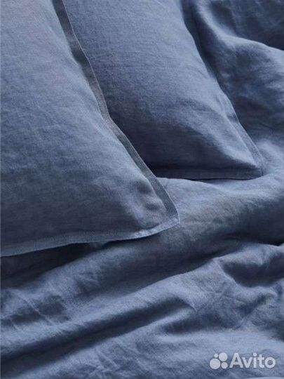 HM home постельное бельë 200*200 лëн Premium