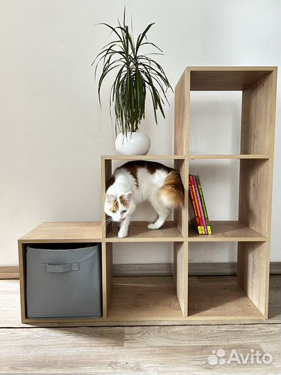 Стеллаж лестница лофт