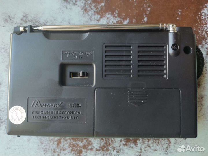 Радиоприемник mason Model:R1672
