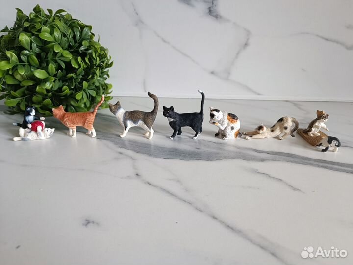 Фигурки Schleich кошки