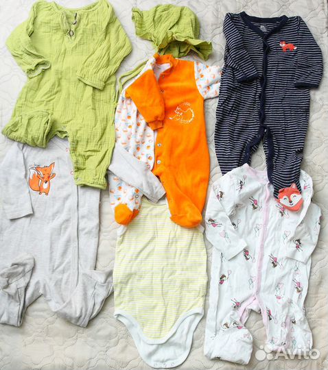 Вещи для девочки от 0 до 2-3 лет (56-92,98)