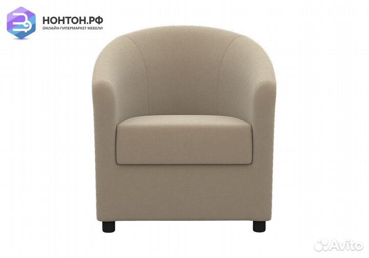 Кресло Глория-Эконом-2 светло-бежевое