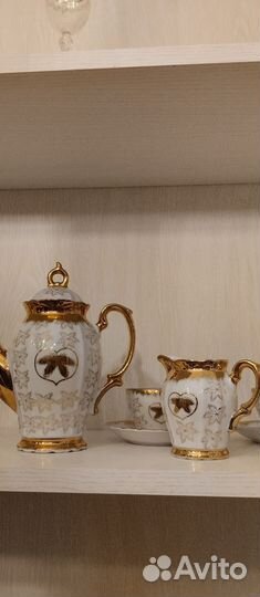 Чайный кофейный сервиз Чехия, Германия Мадонна