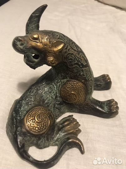 Статуэтка Единорог, бронза