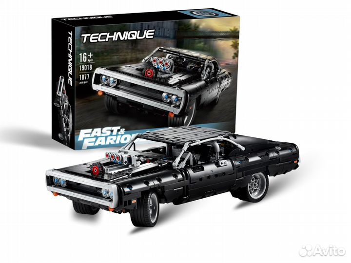 Конструктор Fast The Furious Форсаж Аналог Lego