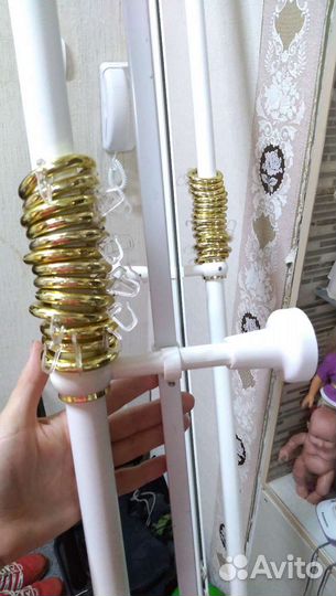 Карниз для штор 2,8м двойной (В ремонт)