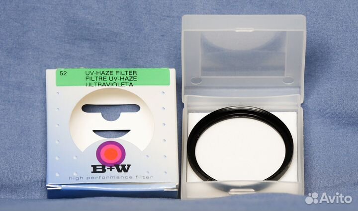B&W 52 uv-haze filter.Обмен на 58мм