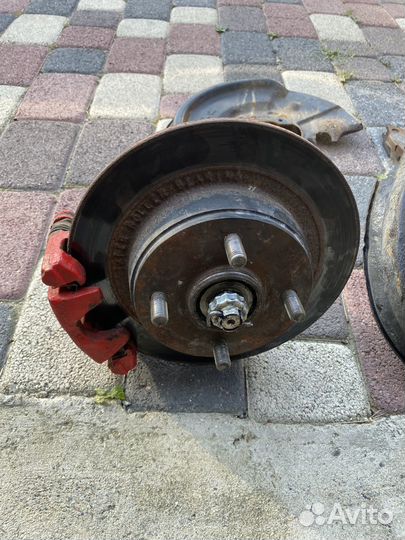 Задние дисковые тормоза на Prelude