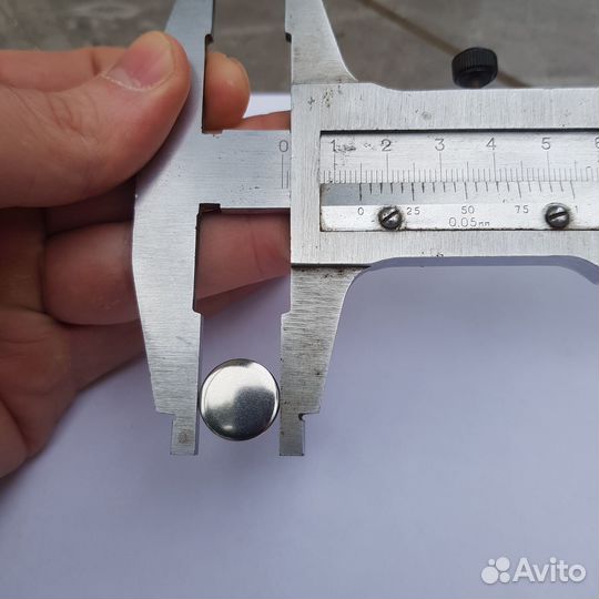 Кнопки для одежды нержавеющая сталь L-15