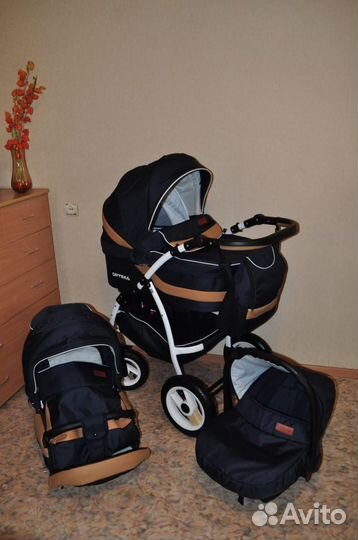 Коляска Verdi Optima 3 в 1 в отличном состоянии
