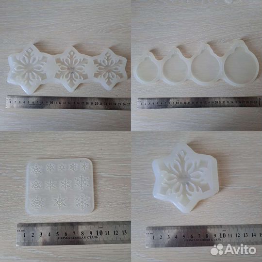 Силиконовые формы для эпоксидной смолы